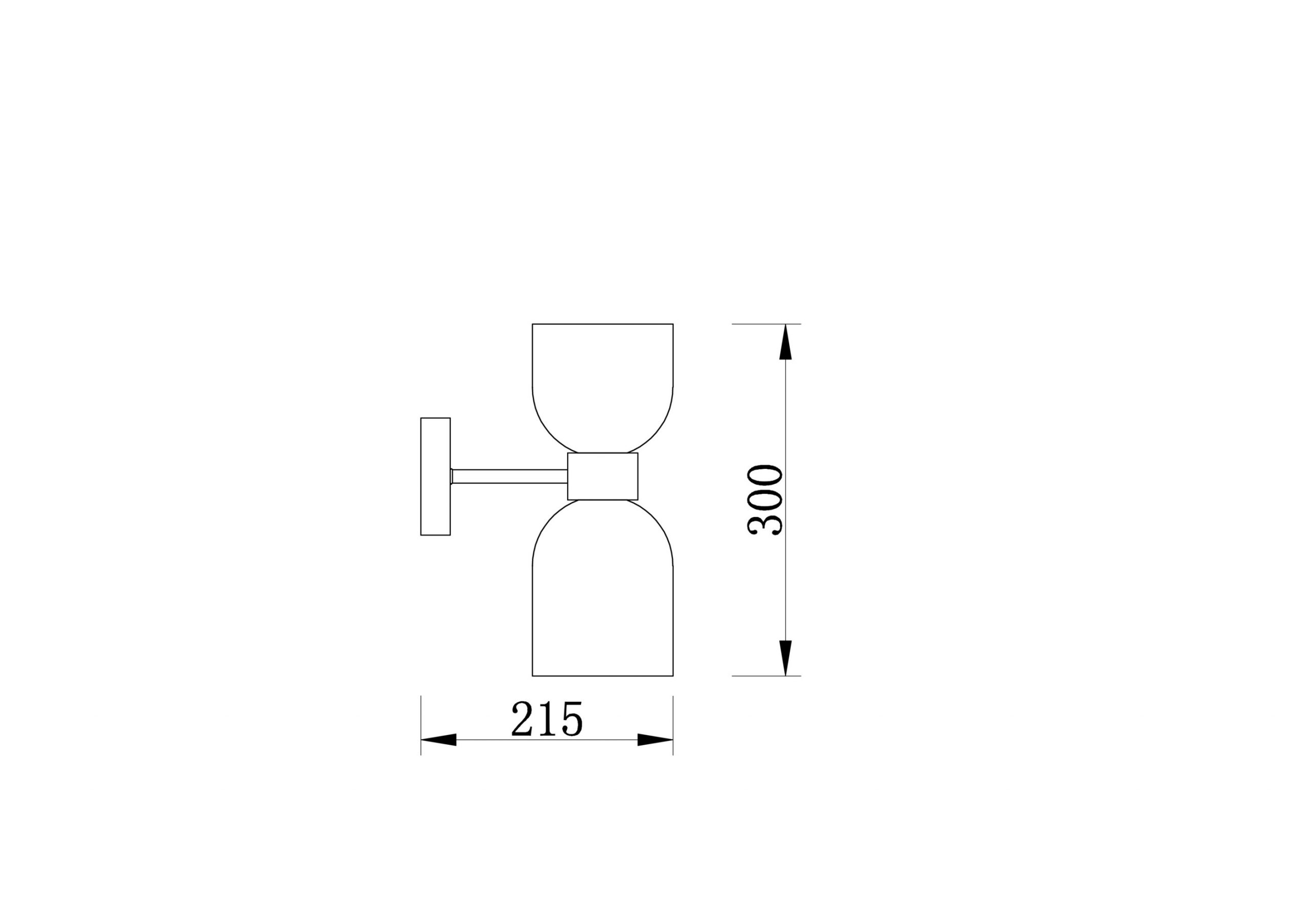 Настенный светильник (бра) Freya FR5203WL-02BS Настенный светильник (бра) Freya FR5203WL-02BS