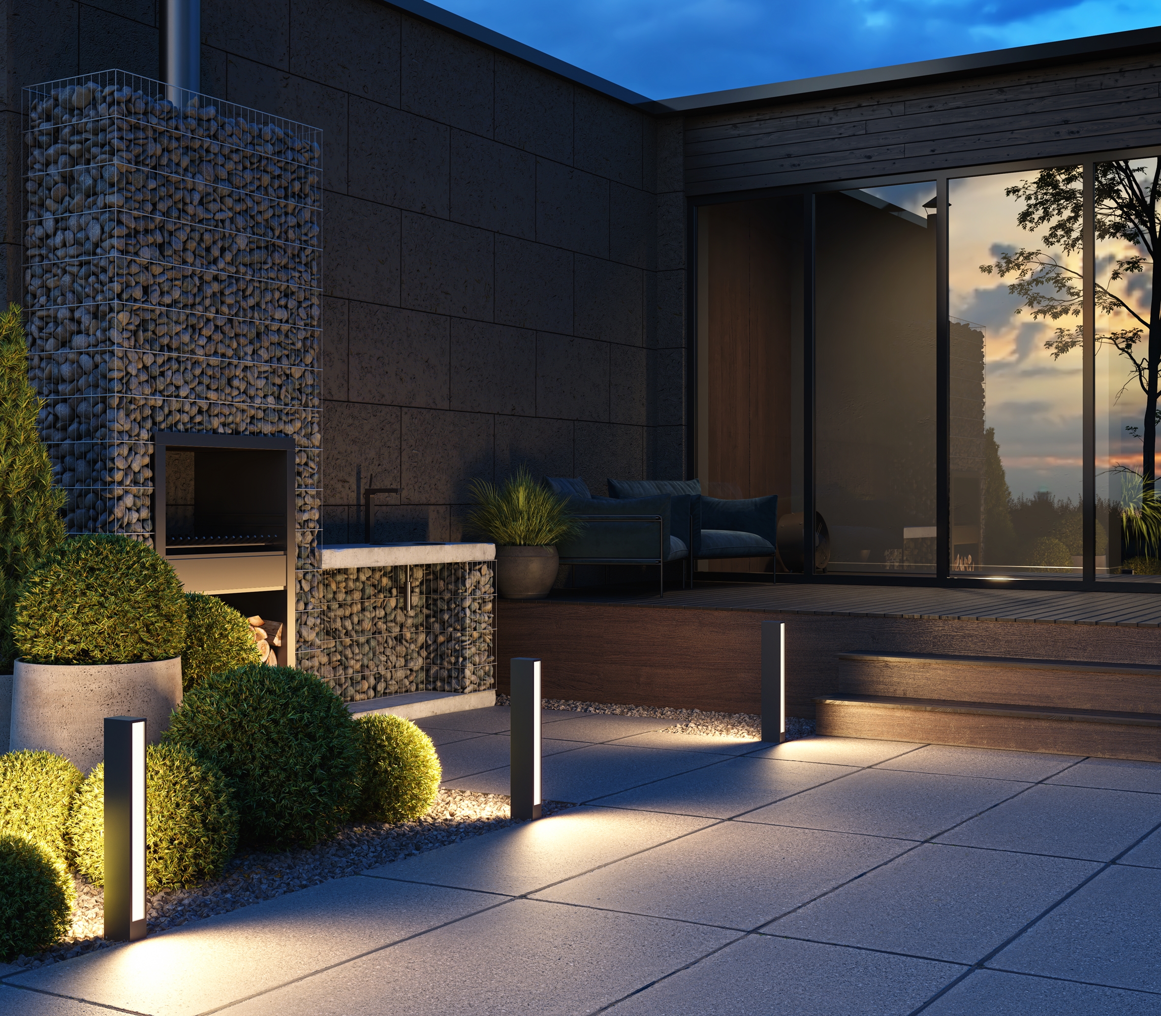 Ландшафтный светильник Outdoor O422FL-L12GF Ландшафтный светильник Outdoor O422FL-L12GF
