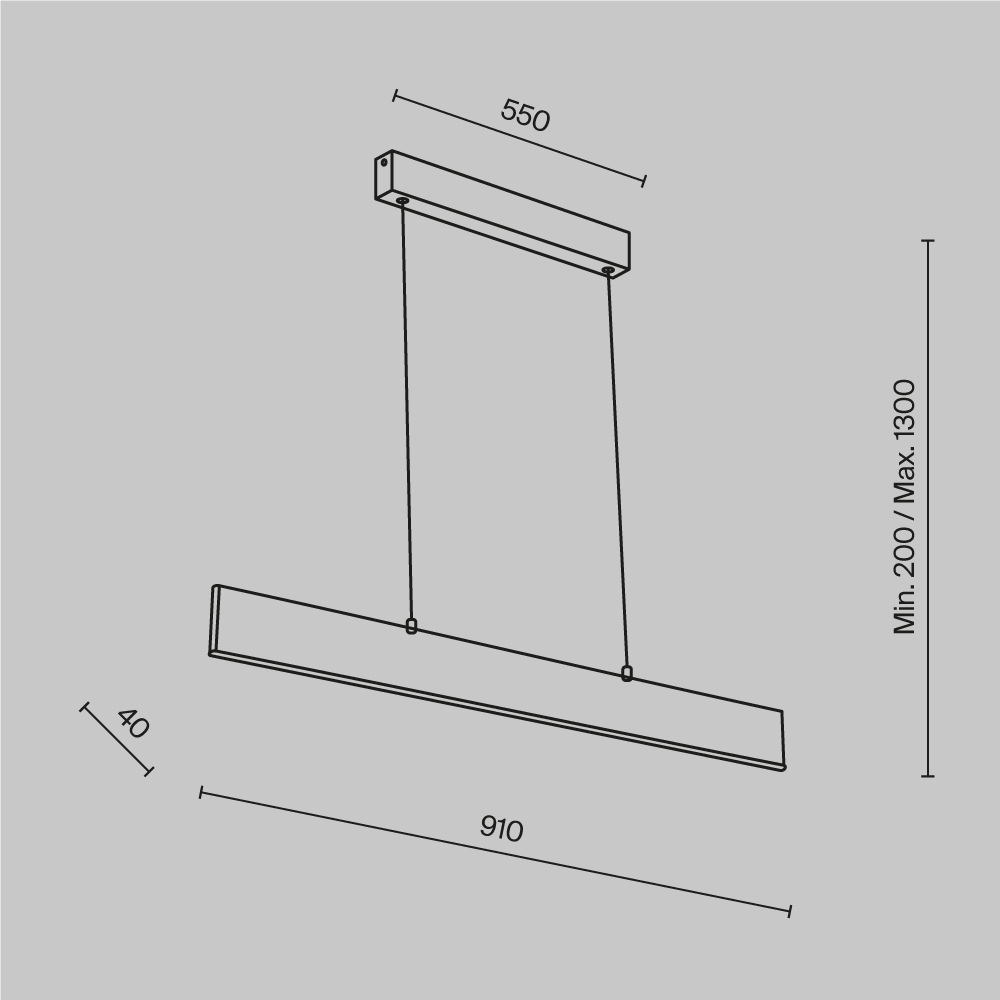 Подвесной светильник Technical P010PL-L23W4K Подвесной светильник Technical P010PL-L23W4K