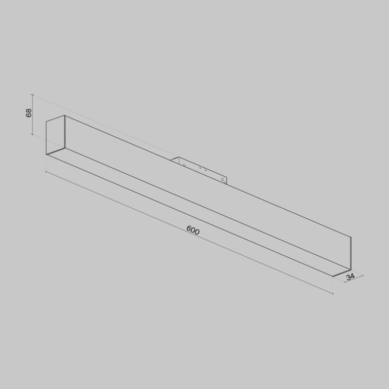 Трековый светильник Technical TR012-2-20W4K-B