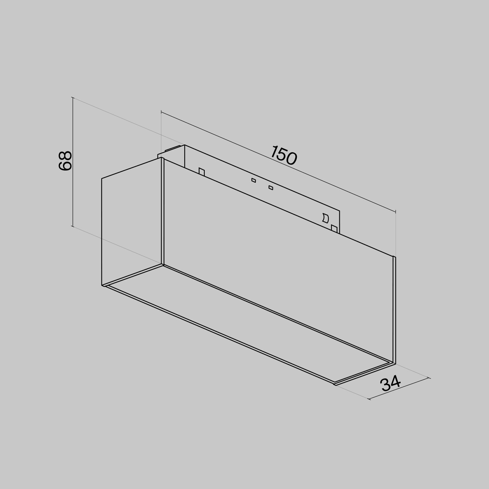 Трековый светильник Technical TR012-2-7W3K-B Трековый светильник Technical TR012-2-7W3K-B