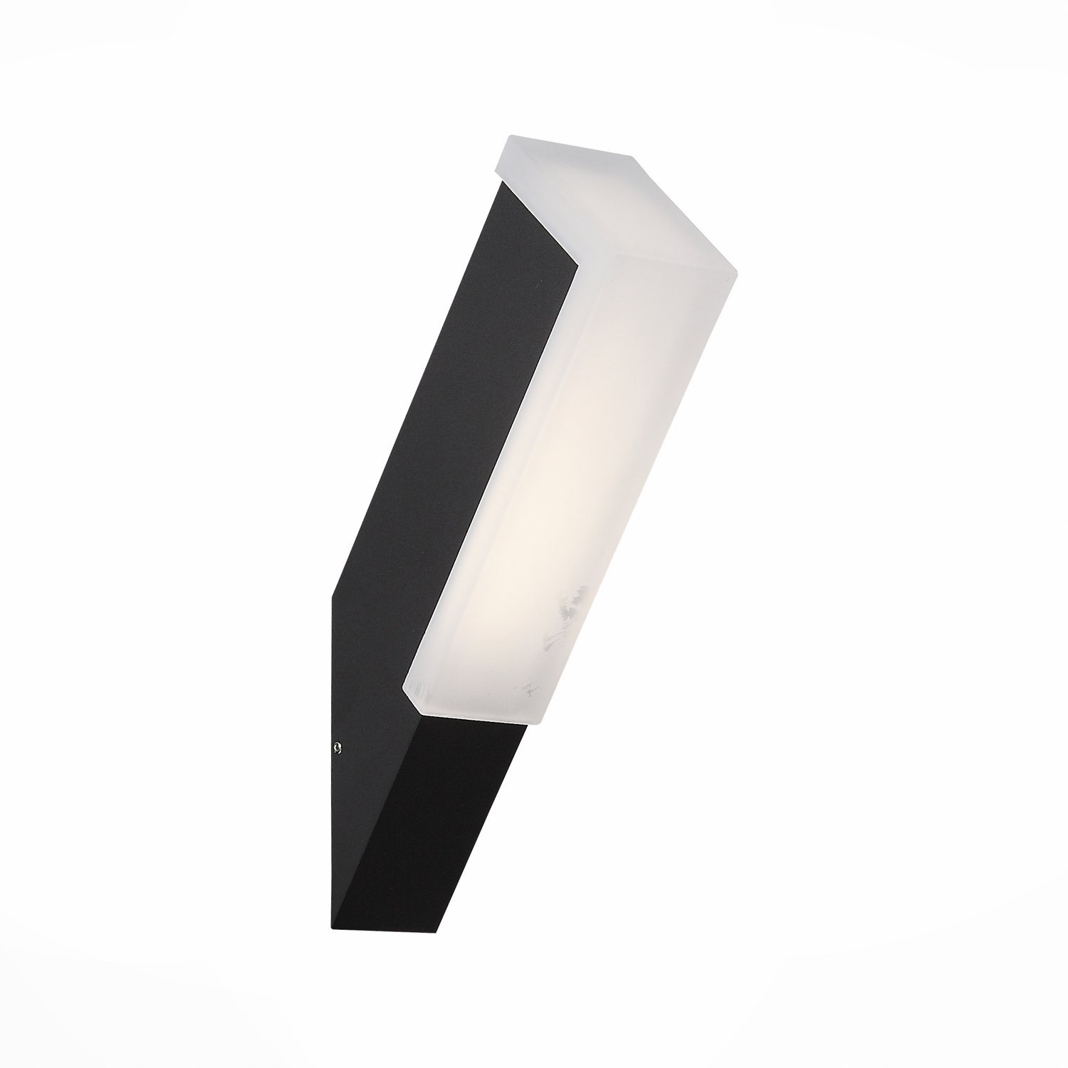 SL096.411.02 Светильник уличный настенный ST-Luce Черный/Белый LED 1*6W 4000K ПОТТИ