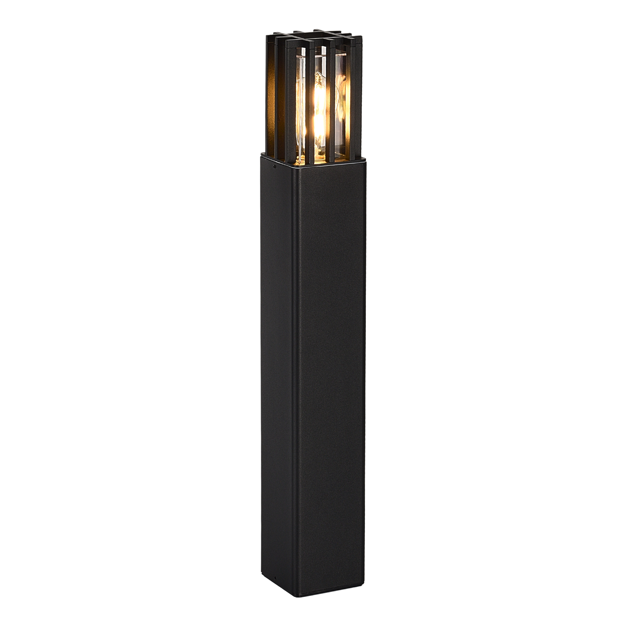 SL9018.405.01 Светильник уличный напольный ST-Luce черный/черный E27 1*15W РУМИ